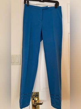 VERSACE JEANS COUTURE WOMEN’S DRESS PANTS TURQUOISE COLOUR IT32/12US